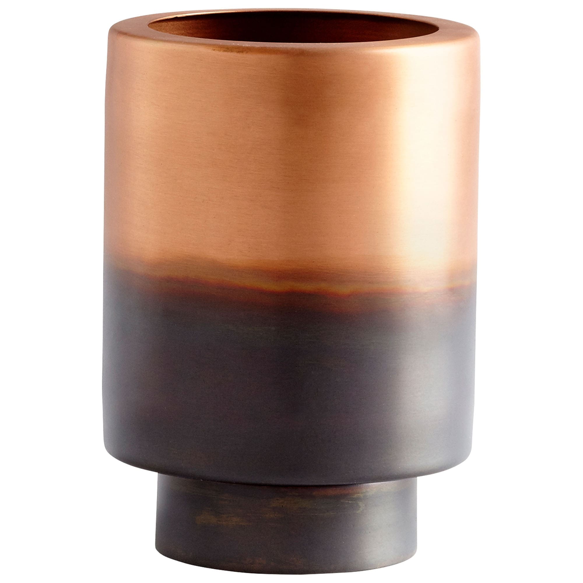 ombre-small-vase-gold-copper-charcoal-thick-walled-aluminum-round-straight-cylinder-modern-moss-manor-CN08878.jpg